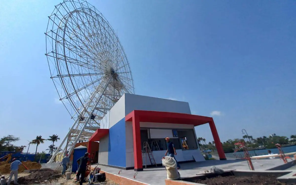 Super Cream y Dairy Queen operarán a un lado de la Rueda de la Fortuna  José Luis Tapia (4)